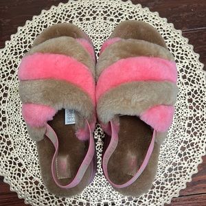 UGG Women's Disco Stripe Slide slippers